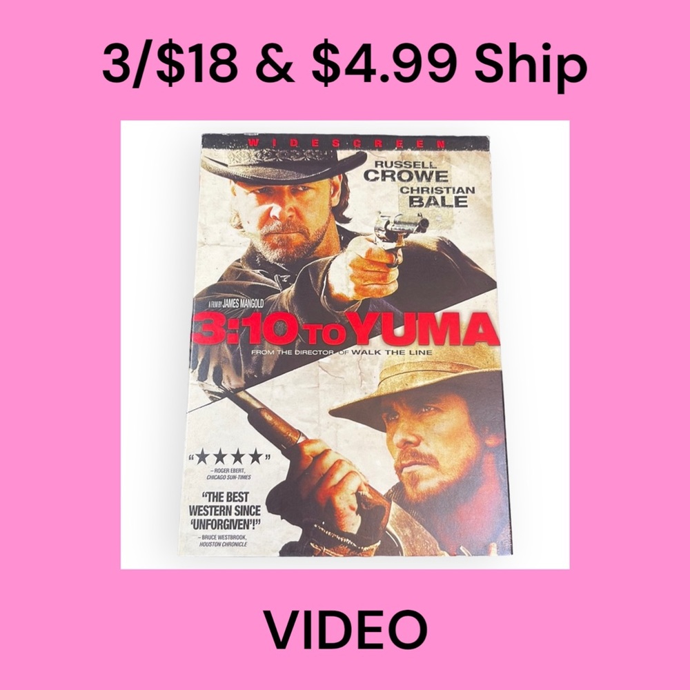 3:10 To Yuma DVD